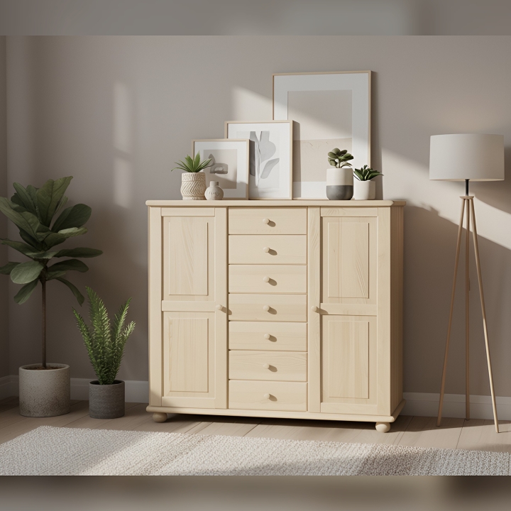 Komoda sosnowa Klasyk KD-111 lakier