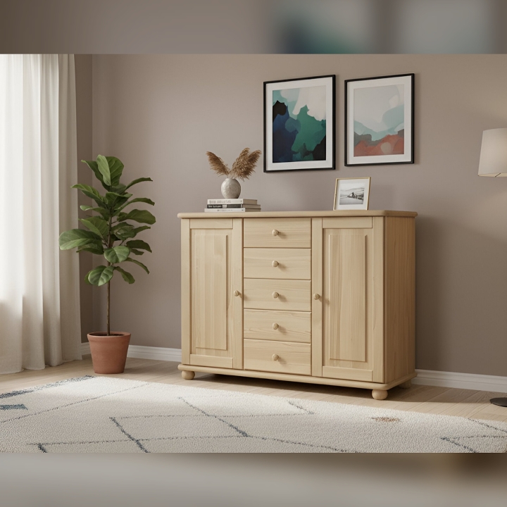 Komoda sosnowa Klasyk KD-103 lakier