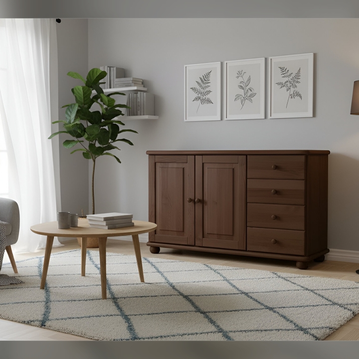 Komoda sosnowa Klasyk KD-98 bejca