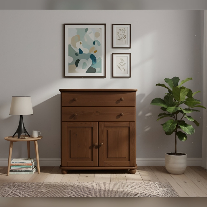 Komoda sosnowa Klasyk KD-95 bejca