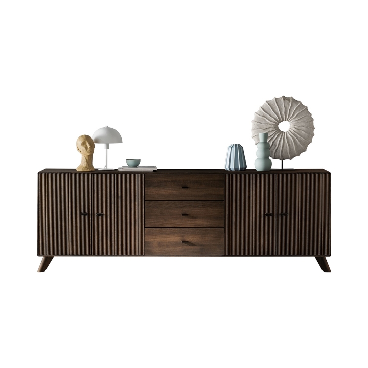 Komoda bukowa III Doryda buk tabak