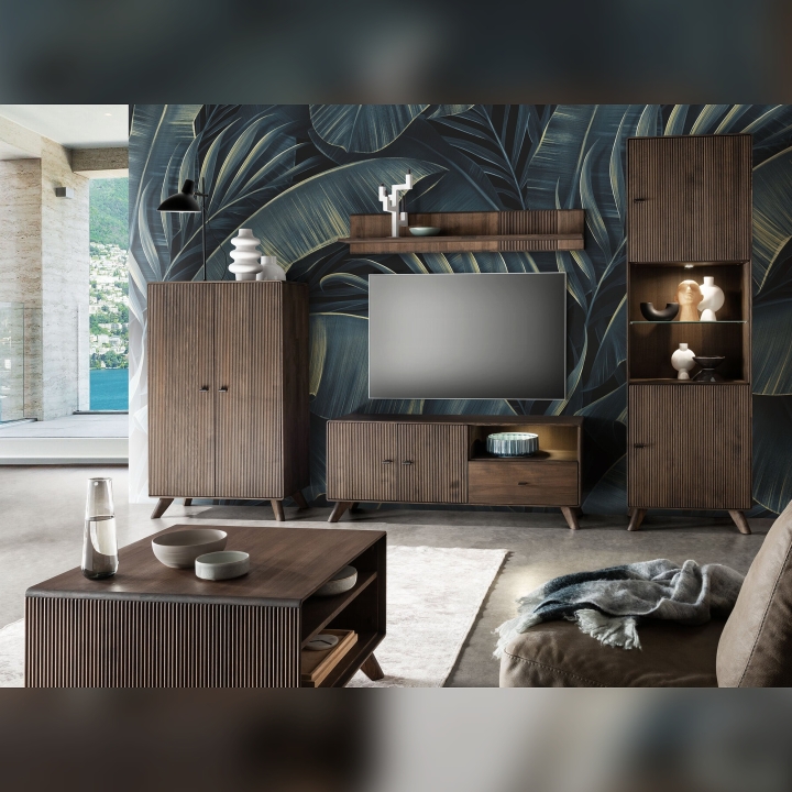 Komoda bukowa III Doryda buk tabak