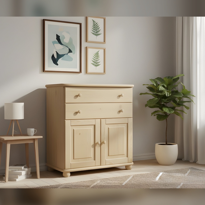 Komoda sosnowa Klasyk KD-95 lakier