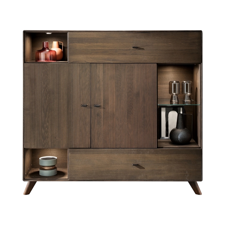 Kredens bukowy II Doryda buk tabak