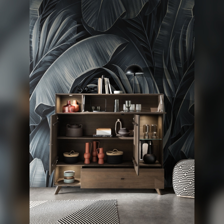 Kredens bukowy II Doryda buk tabak