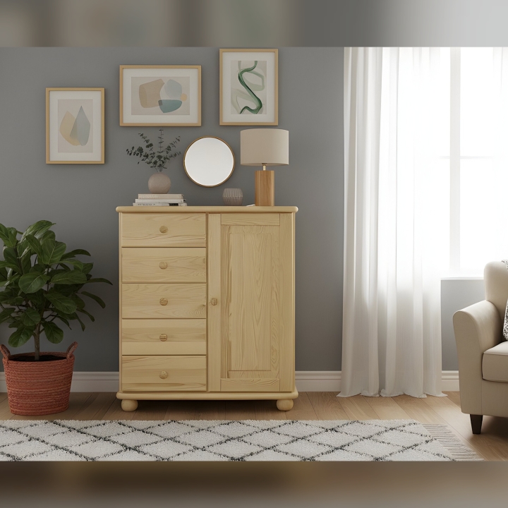 Komoda sosnowa Klasyk KD-94 lakier