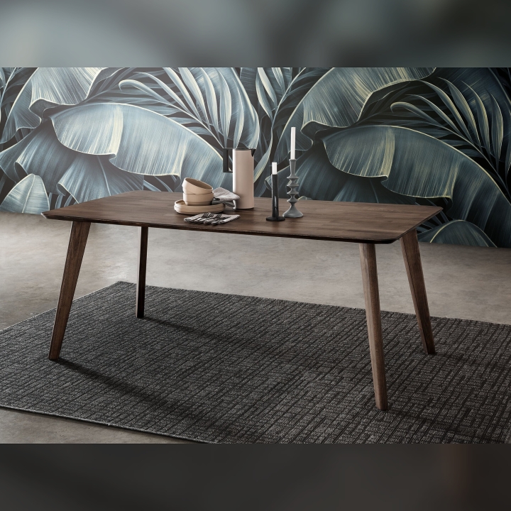 Stół bukowy Doryda buk tabak 180x90