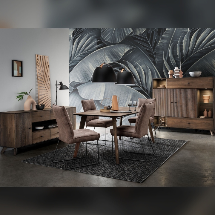 Stół bukowy Doryda buk tabak 180x90