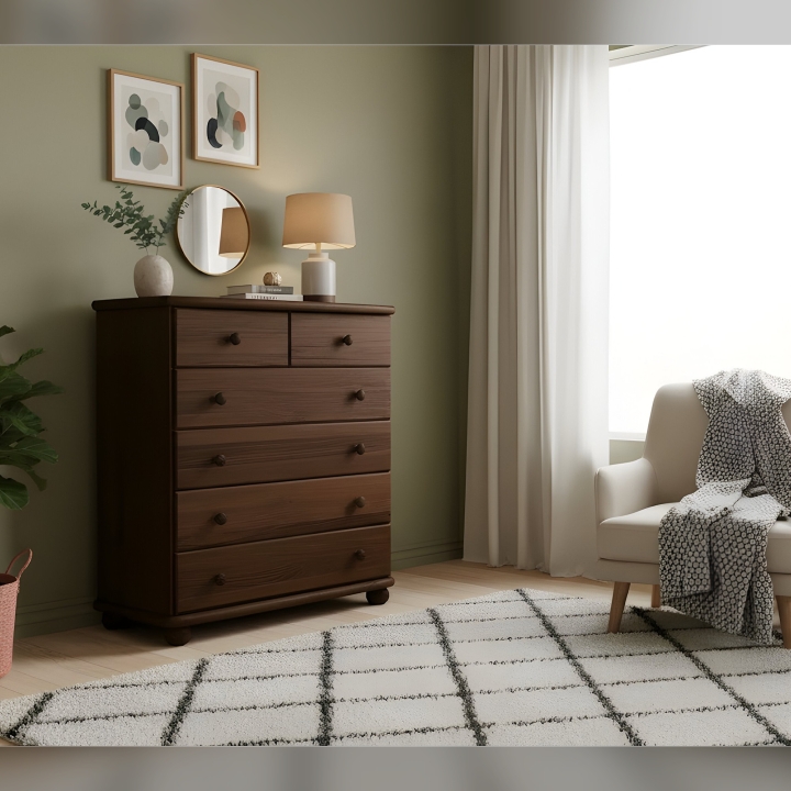 Komoda sosnowa Klasyk KD-93 bejca