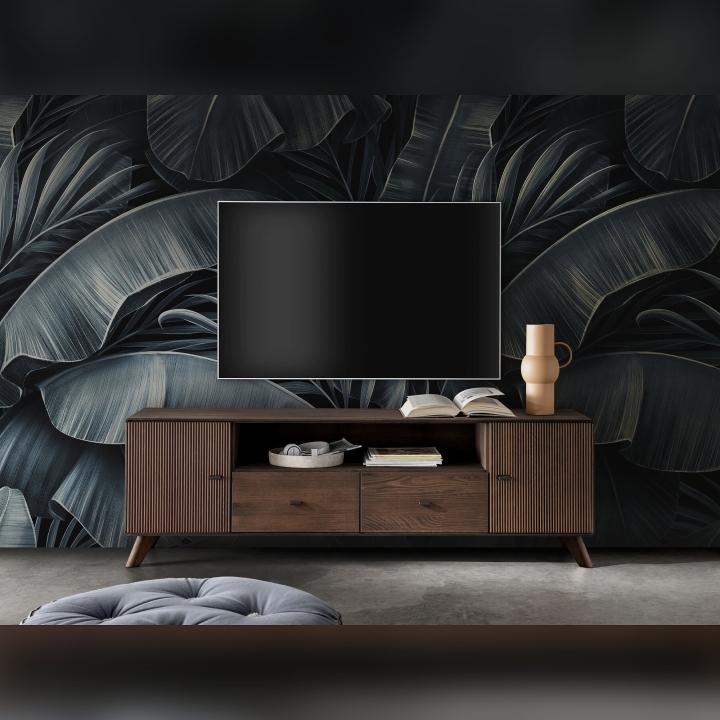 Szafka RTV bukowa II Doryda buk tabak