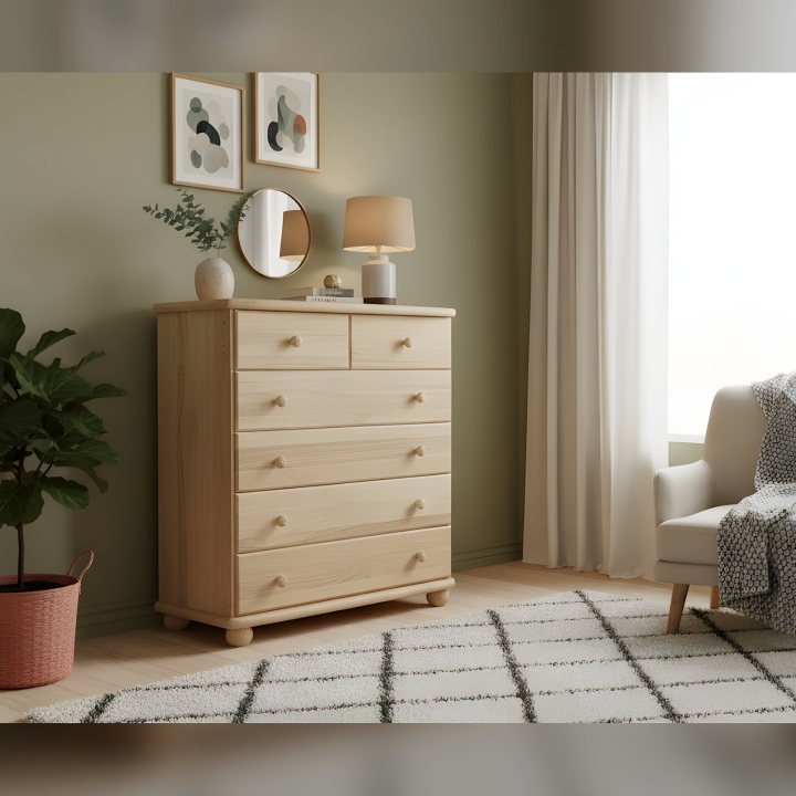 Komoda sosnowa Klasyk KD-93 lakier