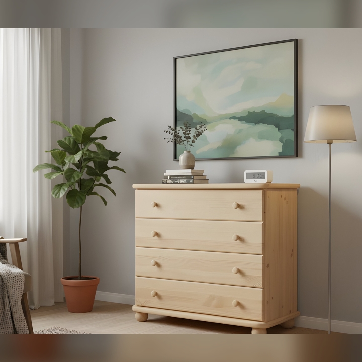 Komoda sosnowa Klasyk KD-91 lakier