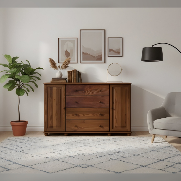 Komoda sosnowa Klasyk KD-89 bejca