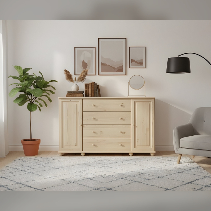 Komoda sosnowa Klasyk KD-89 lakier