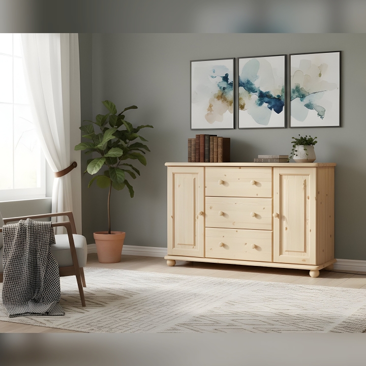 Komoda sosnowa Klasyk KD-83 lakier