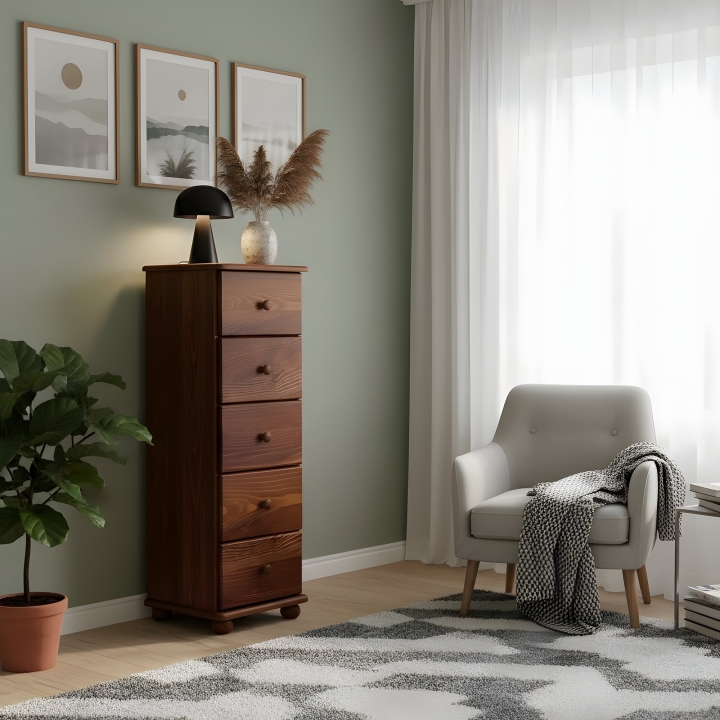 Komoda sosnowa Klasyk KD-74 bejca