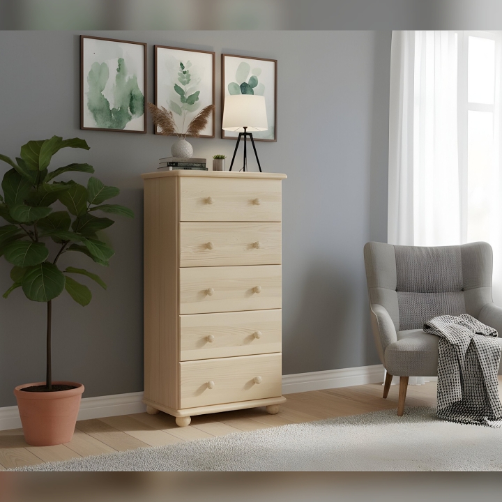 Komoda sosnowa Klasyk KD-72 lakier