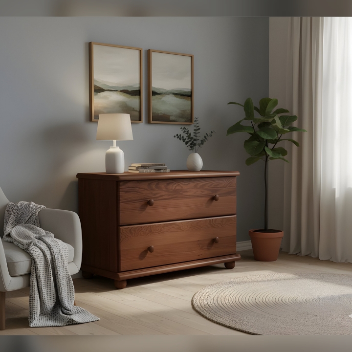 Komoda sosnowa Klasyk KD-69 bejca