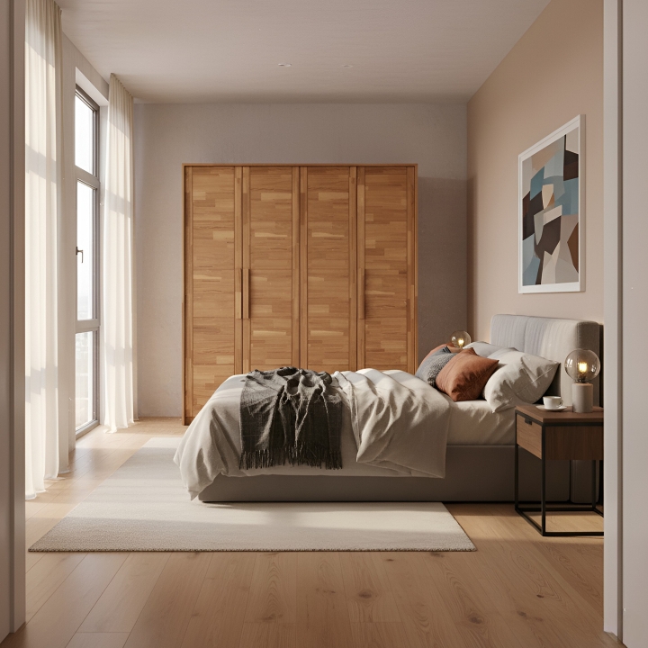 Szafa dębowa 3-drzwiowa Timo III