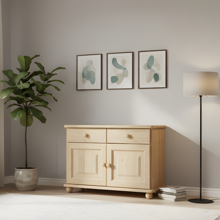 Komoda sosnowa Klasyk KD-67 lakier