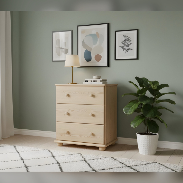 Komoda sosnowa Klasyk KD-66 lakier