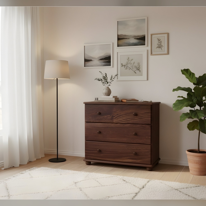 Komoda sosnowa Klasyk KD-65 bejca