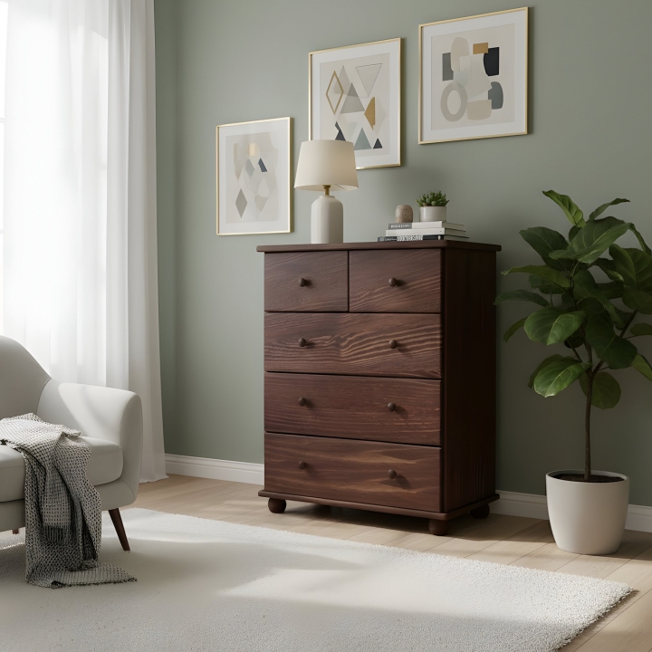 Komoda sosnowa Klasyk KD-64 bejca