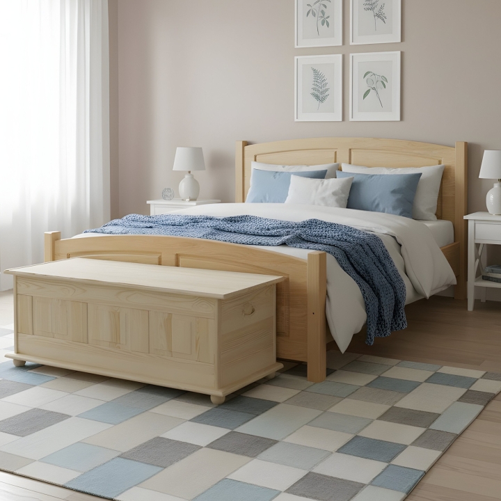 Sosnowy kufer Klasyk C lakier