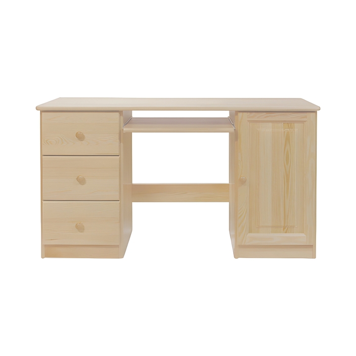 Sosnowe biurko Klasyk BR-4 lakier