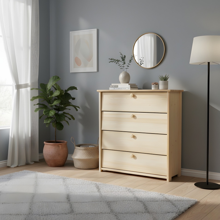 Sosnowa szafka na buty Klasyk SB-80 lakier