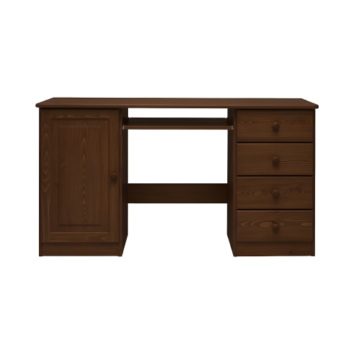 Sosnowe biurko Klasyk BR-02 bejca