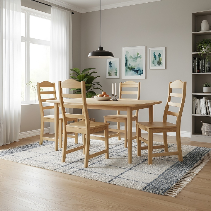 Sosnowe krzesło Klasyk A Lakier