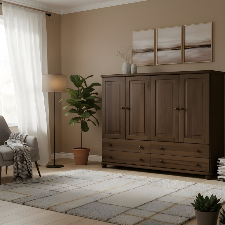 Komoda sosnowa Klasyk KD-116 bejca