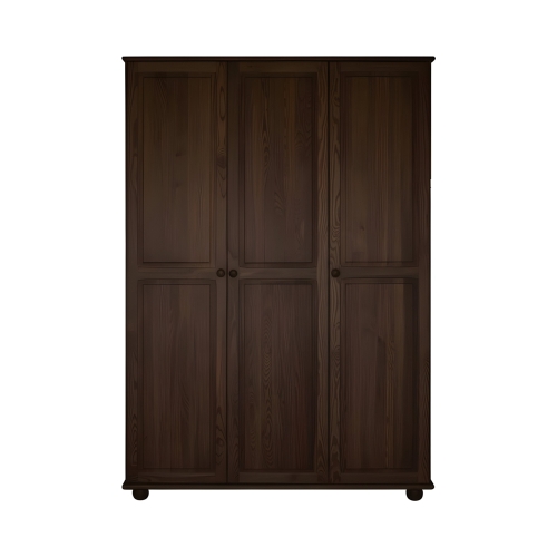 Szafa sosnowa 3-drzwiowa Klasyk SF-08 bejca