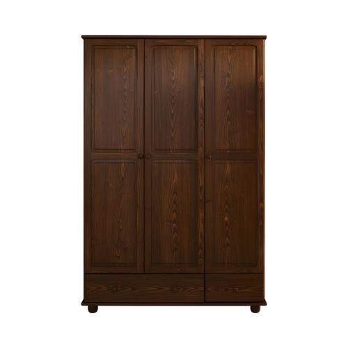 Szafa sosnowa 3-drzwiowa Klasyk SF-07 bejca