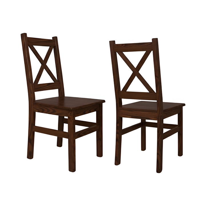 Sosnowe krzesło Klasyk X Bejca