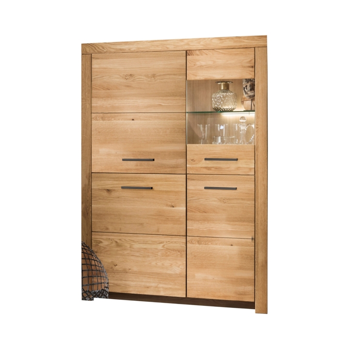 Kredens dębowy II prawy Robusto