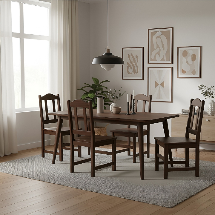 Sosnowe krzesło Klasyk Z Bejca