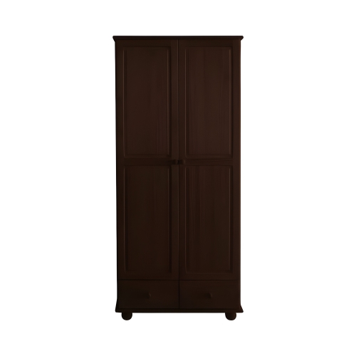 Sosnowa szafa 2-drzwiowa Klasyk SF-12 bejca