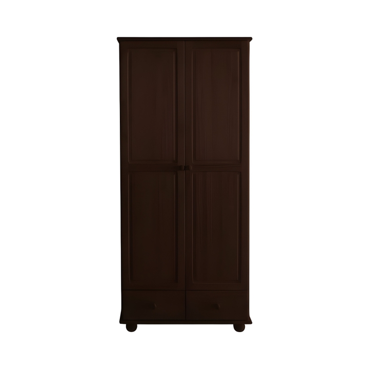 Sosnowa szafa 2-drzwiowa Klasyk SF-12 bejca