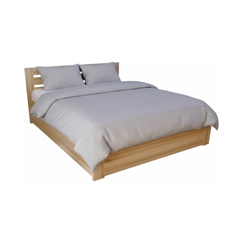 Łóżko bukowe z pojemnikiem Mona buk 120x200 Lakier