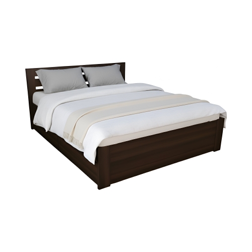 Łóżko bukowe z pojemnikiem Mona 160x200 bejca