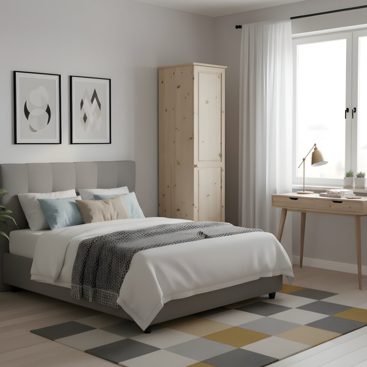 Szafa sosnowa 1-drzwiowa Klasyk SF-10 lakier