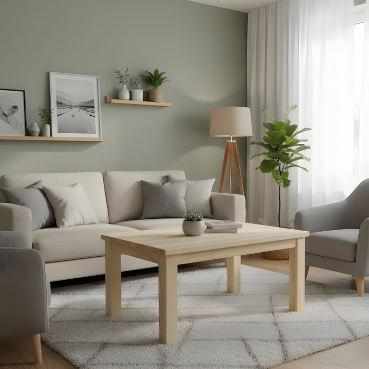 Sosnowa ława 120x60 Klasyk ST-72 lakier