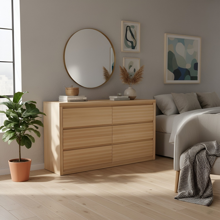 Komoda bukowa Mona KD/B/N-38 Lakier