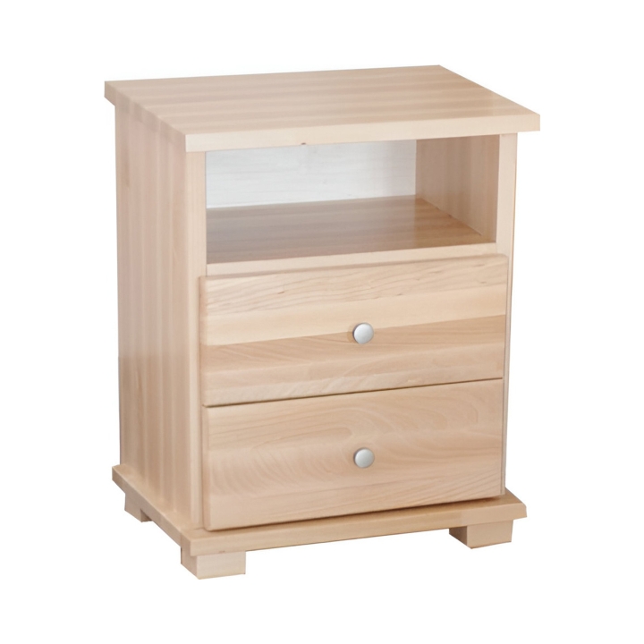 Bukowa szafka nocna Mona SN-27 Lakier