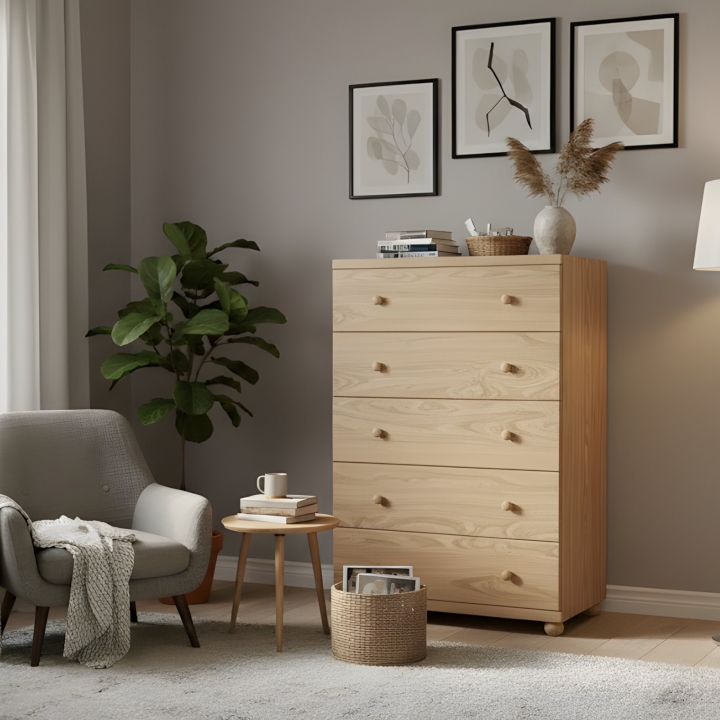 Komoda sosnowa Klasyk KD-63 lakier