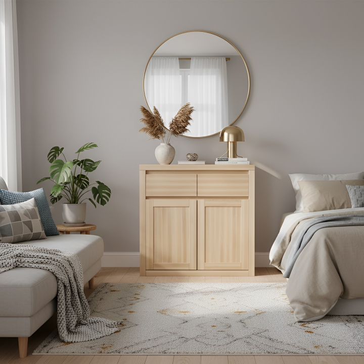 Komoda bukowa Mona KD/B/N-39 Lakier