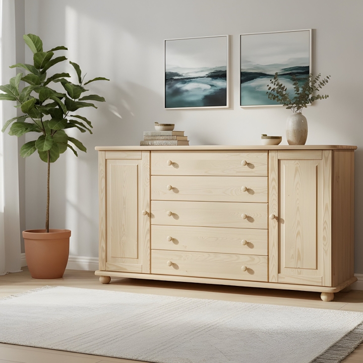 Komoda sosnowa Klasyk KD-105 lakier