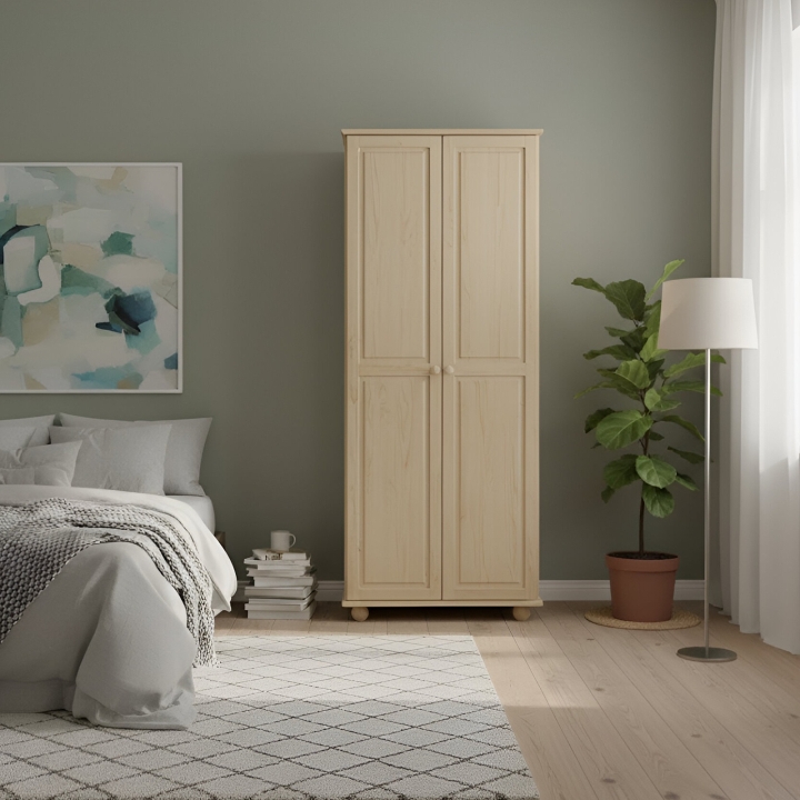 Szafa 2-drzwiowa sosnowa Klasyk SF-09 lakier